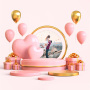 Valentine Day Photo Frame 2024