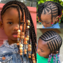 African Kids Braid Hairstyles