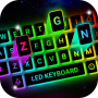 Neon LED Keyboard: RGB & Emoji