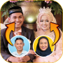 Couple Bridal Hijab