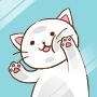 Cute wallpaper-Trapped Cat-